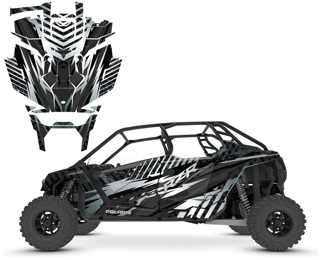 2020-23 RZR4 PRO-R PRO XP 4-seater Design V3001