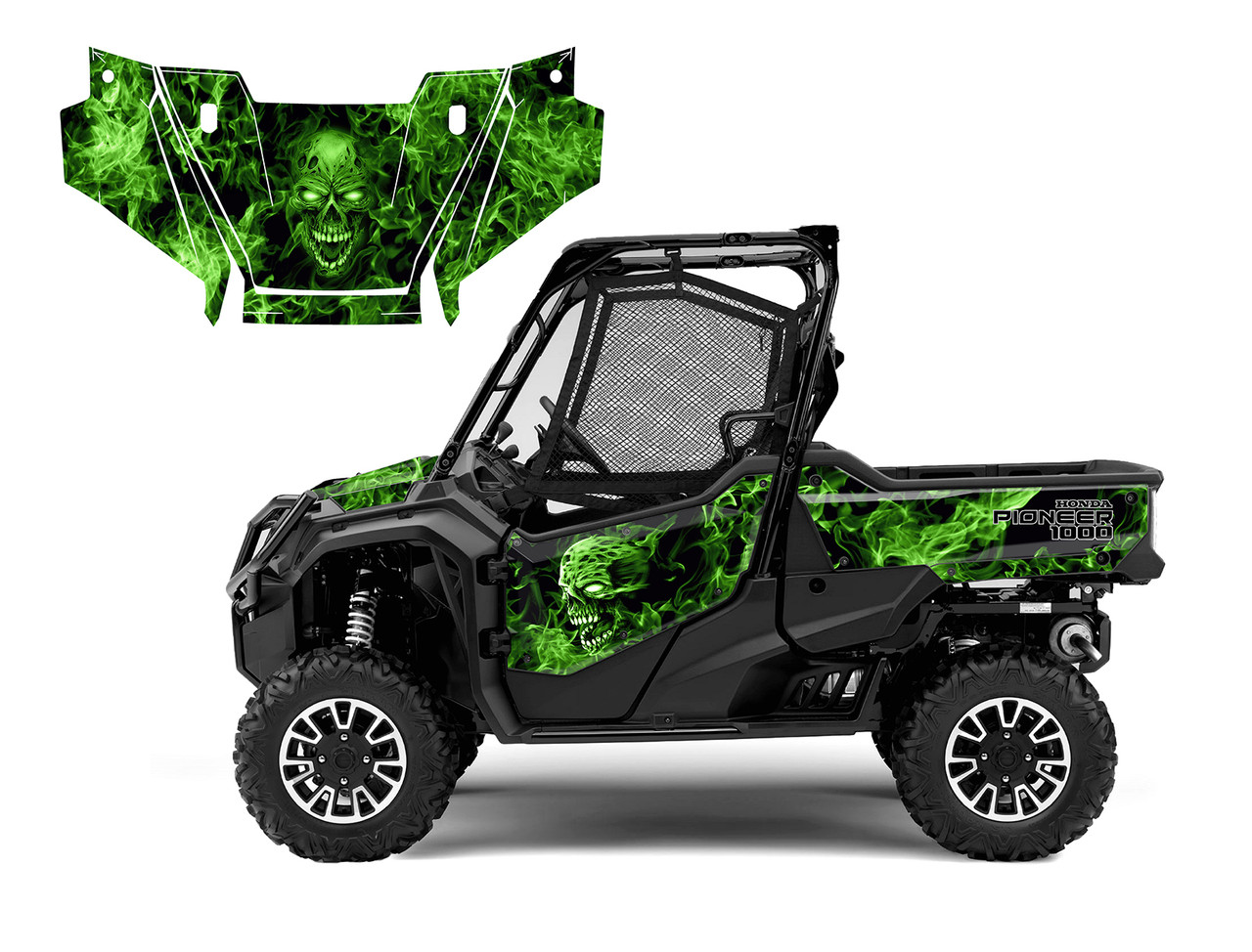 Honda Pioneer 1000-3 Deluxe 2023-24 Zombie Skull 9500