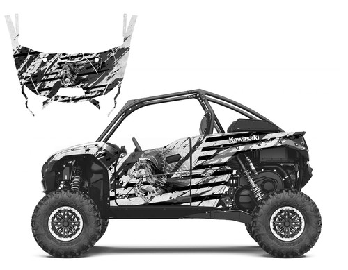 2020-25 Teryx KRX 1000 US Mexico Flag #9161 2020-25 Teryx KRX 1000 US Mexico Flag #9161