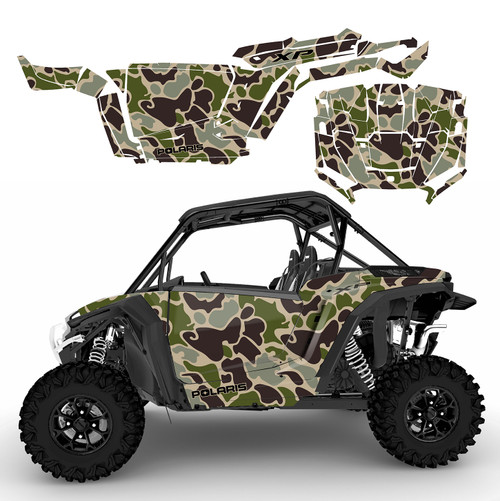 2024 - 2025 RZR-1000 XP Old School Duck Camo