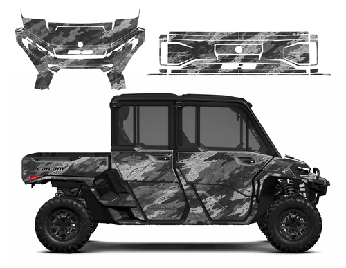 Can am Defender Max HD10 or HD11 Brushland Hunting Camo