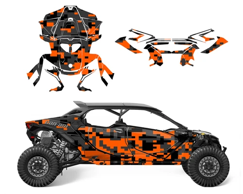 Maverick R Max 2024-2026 Digital Camo