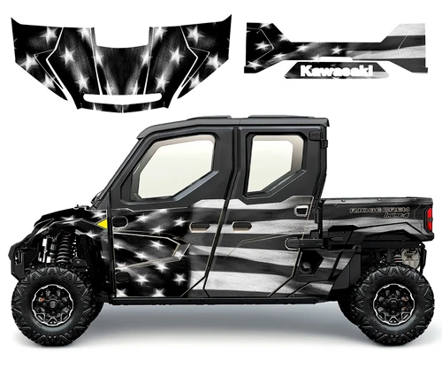 Kawasaki Ridge Crew Tattered Flag