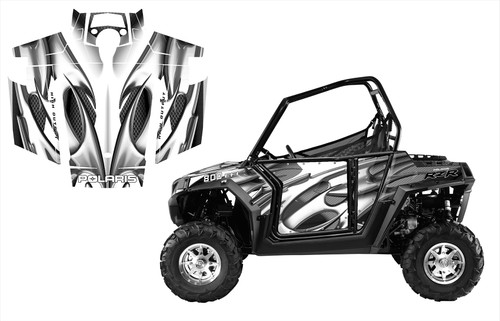 Tribal graphics full coverage for 2007 RZR800, RZR800s