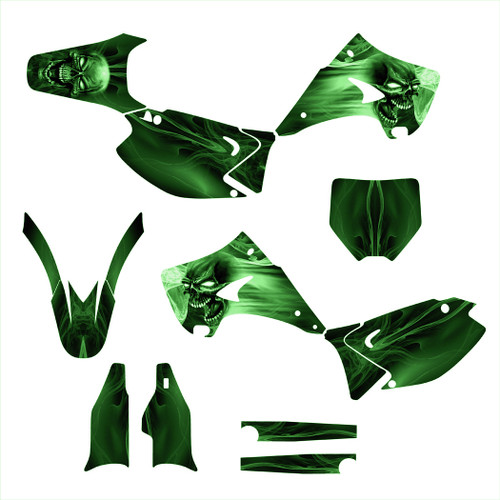 2003-2014 KAWASAKI KX 125 and KX250 2-stroke mx graphic kits