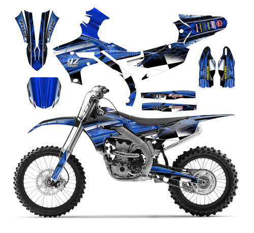 2014-2019 YZ250F YZ450F YZ250FX YZ450FX デカール グラフィック キット 7