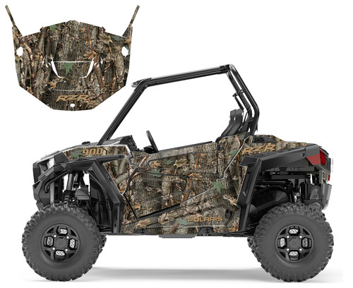 Ambushed Camo wrap kit for Polaris 900 Trail or XP