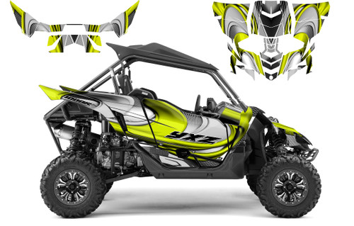 Neon Green YXZ 1000R, SS, SE, SS SE graphics kit for 2015-2022 models