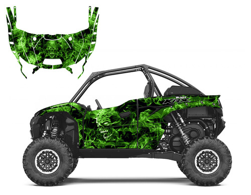 2020-23 Teryx KRX 1000 Zombie design #9500