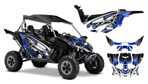 2015-2022 Yamaha YXZ 1000R Black Tattered Flag