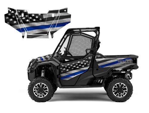 2023-24  Honda Pioneer 1000-3 Deluxe with The Thin Blue Line