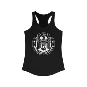 Department of Homeland Supremacy Women's Ideal Racerback Tank