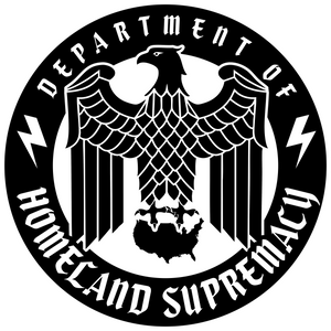 Department of Homeland Supremacy Bubble-free stickers