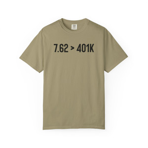 7.62 > 401k Garment-Dyed T-shirt