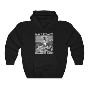 Make Tyrants Headless Again David and Goliath Unisex Heavy Blend™ Hooded Sweatshirt Make Tyrants Headless Again David and Goliath Unisex Heavy Blend™ Hooded Sweatshirt