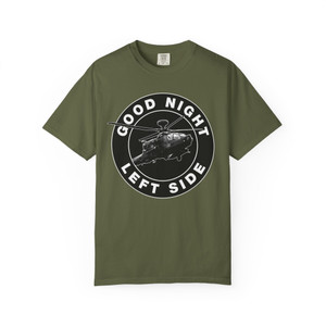 Good Night Left Side Garment-Dyed T-shirt