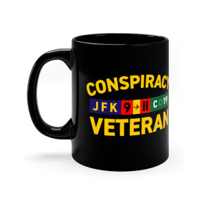 Conspiracy Veteran Black mug 11oz Conspiracy Veteran Black mug 11oz