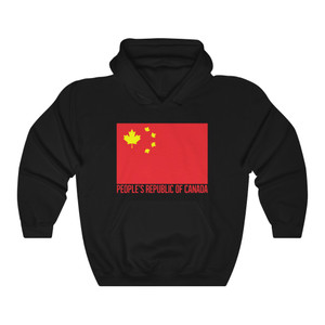 People's Republic of Canada Chinese Flag Unisex Heavy Blend™ Hooded Sweatshirt Trucker Convoy Canada Protest People's Republic of Canada Chinese Flag Unisex Heavy Blend™ Hooded Sweatshirt Trucker Convoy Canada Protest