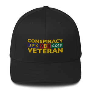 Conspiracy Veteran Structured Twill Flexfit Cap Conspiracy Veteran Structured Twill Flexfit Cap