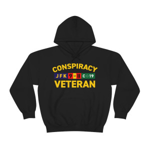 Conspiracy Veteran Unisex Heavy Blend™ Hooded Sweatshirt Conspiracy Veteran Unisex Heavy Blend™ Hooded Sweatshirt
