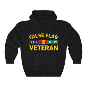 False Flag Veteran Unisex Heavy Blend™ Hooded Sweatshirt False Flag Veteran Unisex Heavy Blend™ Hooded Sweatshirt