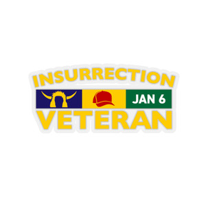 Insurrection Veteran Kiss-Cut Stickers Insurrection Veteran Kiss-Cut Stickers
