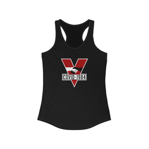 Covid-1984 Women's Ideal Racerback Tank Covid-1984 Women's Ideal Racerback Tank