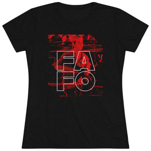 FAFO KR Self Defense Women's Triblend Tee T-Shirt FAFO KR Self Defense Women's Triblend Tee T-Shirt
