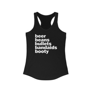 Apocalypse Checklist Women's Ideal Racerback Tank Apocalypse Checklist Women's Ideal Racerback Tank
