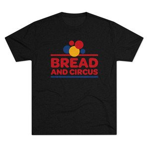 Bread and Circus Men's Tri-Blend Crew T-Shirt Bread and Circus Men's Tri-Blend Crew T-Shirt