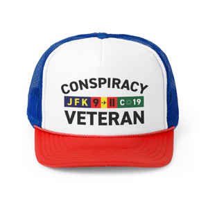 Conspiracy Veteran Trucker Caps Conspiracy Veteran Trucker Caps