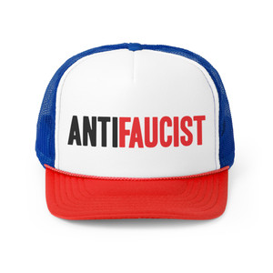 AntiFaucist Anthony Fauci Tony Trucker Caps AntiFaucist Anthony Fauci Tony Trucker Caps