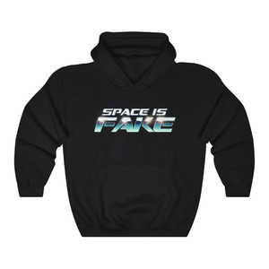 Space is Fake NASA Unisex Heavy Blend™ Hooded Sweatshirt Space is Fake NASA Unisex Heavy Blend™ Hooded Sweatshirt