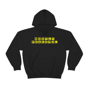 Mostly Peaceful WH Unisex Heavy Blend™ Hooded Sweatshirt Mostly Peaceful WH Unisex Heavy Blend™ Hooded Sweatshirt