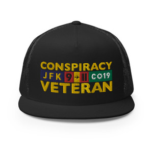 Conspiracy Veteran Trucker Cap Conspiracy Veteran Trucker Cap