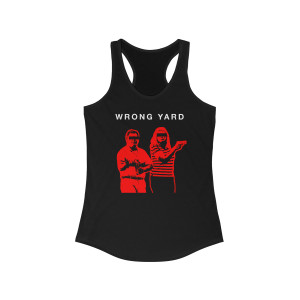 Wrong Yard Lawn Lawyer Mark Mccloskey Women's Ideal Racerback Tank Wrong Yard Lawn Lawyer Mark Mccloskey Women's Ideal Racerback Tank