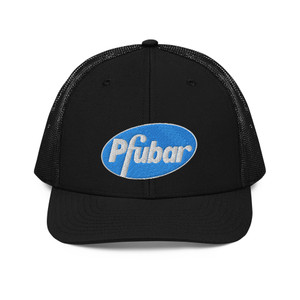 Pfubar Big Pharma Trucker Cap Richardson 112 Pfubar Big Pharma Trucker Cap Richardson 112
