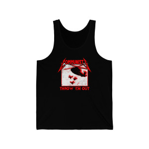Communists Throw Em Out Helicopter Unisex Jersey Tank Communists Throw Em Out Helicopter Unisex Jersey Tank