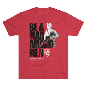 Be a Man Among Men Rittenhouse Rhodesia Men's Tri-Blend Crew Tee Be a Man Among Men Rittenhouse Rhodesia Men's Tri-Blend Crew Tee