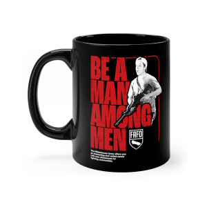 Be a Man Among Men Rittenhouse Rhodesia mug 11oz Be a Man Among Men Rittenhouse Rhodesia mug 11oz
