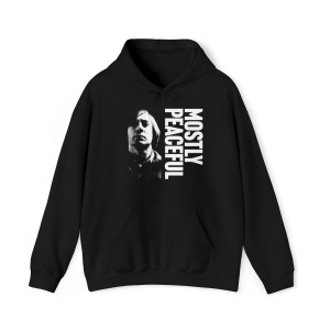 Mostly Peaceful No Country for Old Men Anton Chigurh Unisex Heavy Blend™ Hooded Sweatshirt Mostly Peaceful No Country for Old Men Anton Chigurh Unisex Heavy Blend™ Hooded Sweatshirt