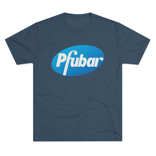 Pfubar Big Pharma - Men's Tri-Blend Crew Tee T-Shirt