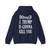 Donald J Trump is Gonna Kill You Back Print Hooded Sweatshirt Hoodie