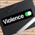 Violence Button Bumper Stickers