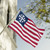 Jerusalem Cross American Flag Double Sided 