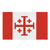 Jerusalem Cross Canadian Flag