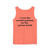 I Was The Second Gunman On The Grassy Knoll Unisex Garment-Dyed Tank Top