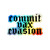 Commit Vax Evasion Holographic Die-cut Stickers Commit Vax Evasion Holographic Die-cut Stickers