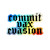 Commit Vax Evasion Holographic Die-cut Stickers Commit Vax Evasion Holographic Die-cut Stickers