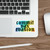 Commit Vax Evasion Holographic Die-cut Stickers Commit Vax Evasion Holographic Die-cut Stickers